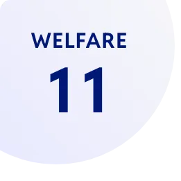 WELFARE11の番号アイコン